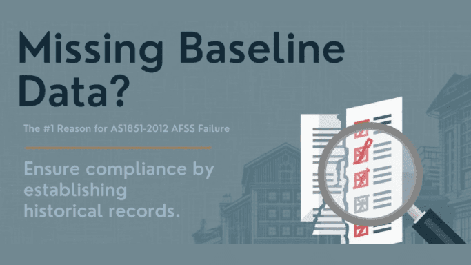 Baseline data in AS 1851: what it is, and what to do when a building has none
