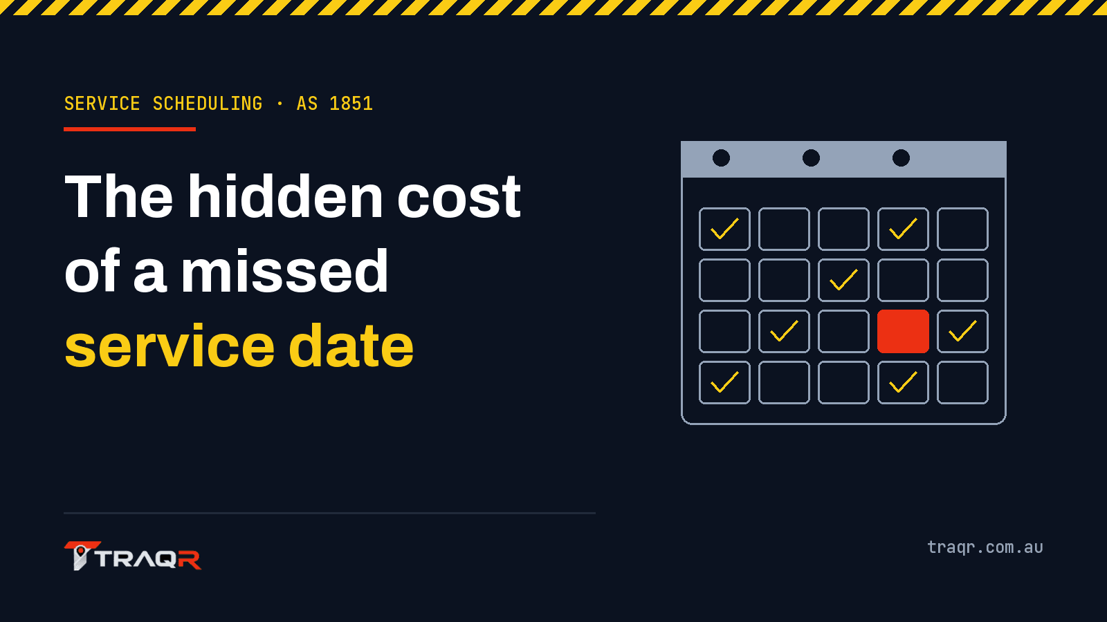 The hidden cost of missed service dates (and how to never miss one again)