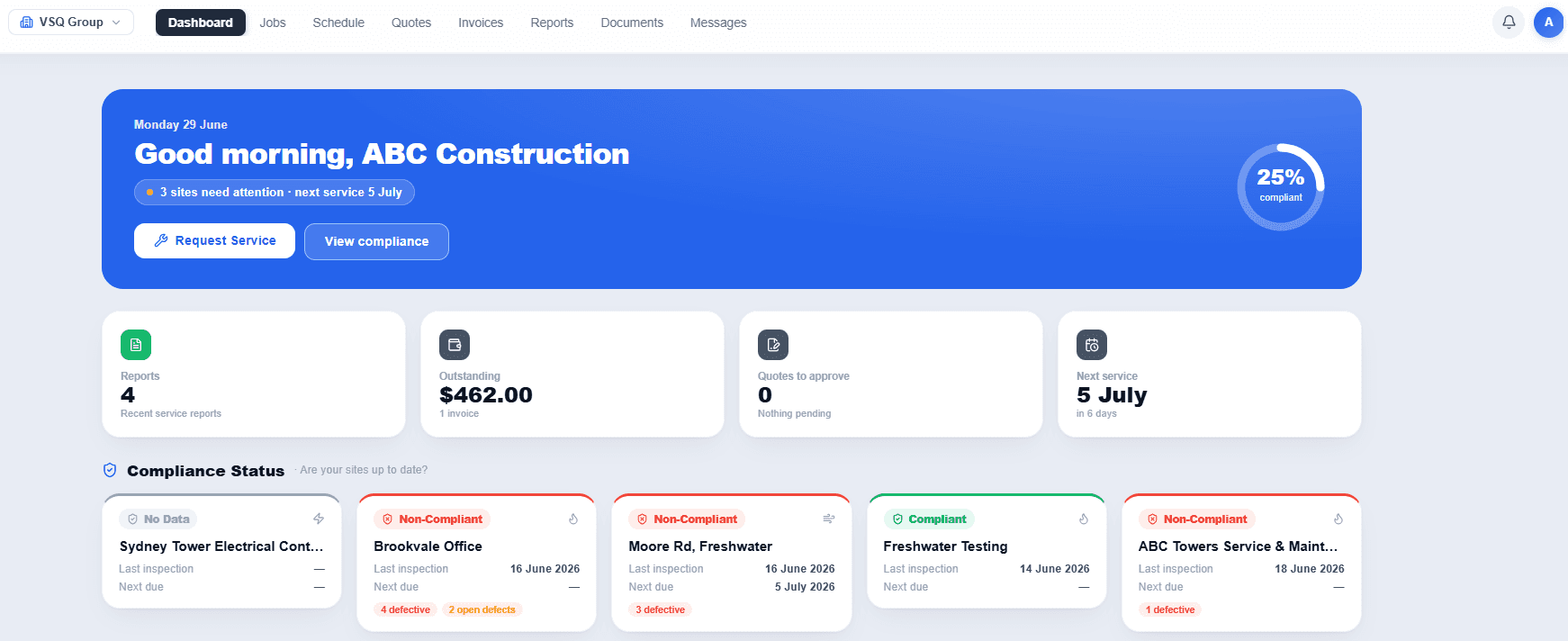 traqR — Customer Portal