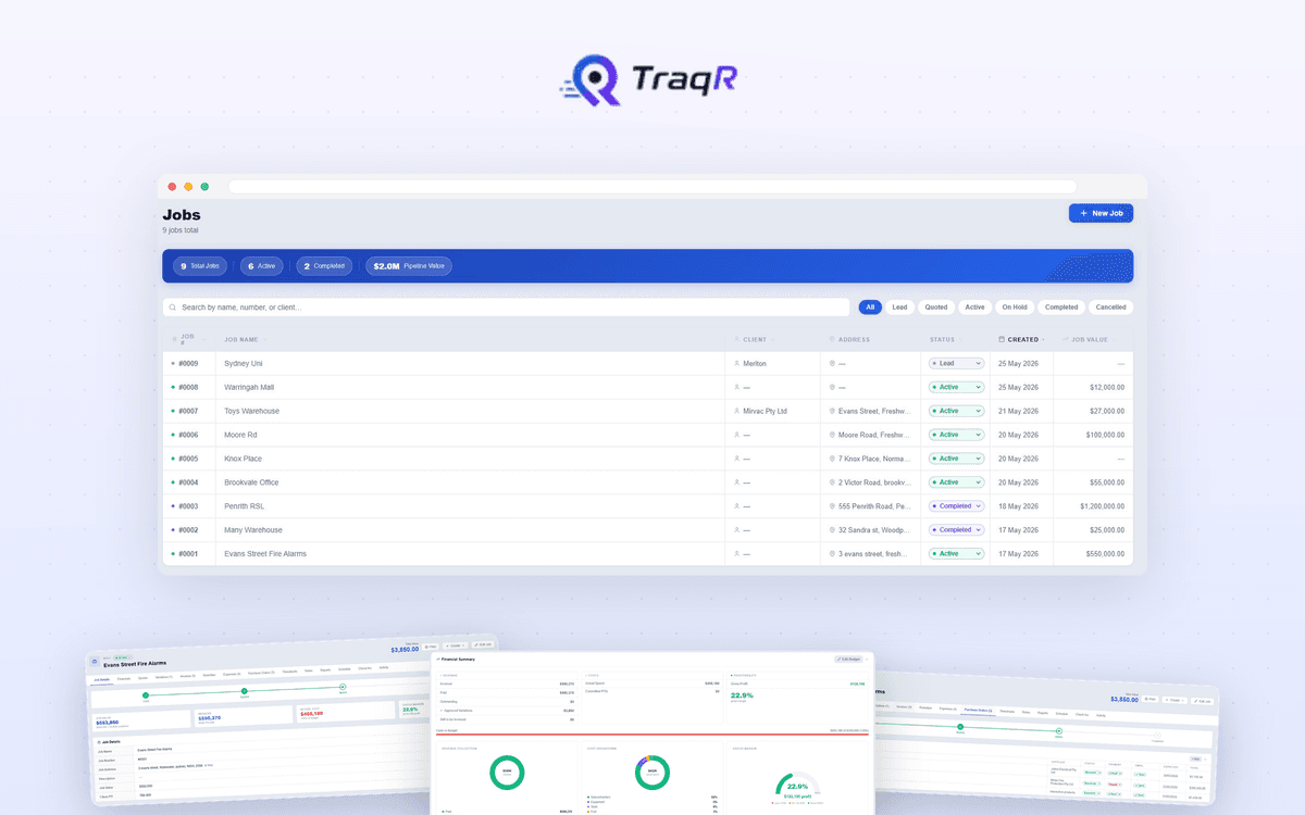 traqR — Job Management